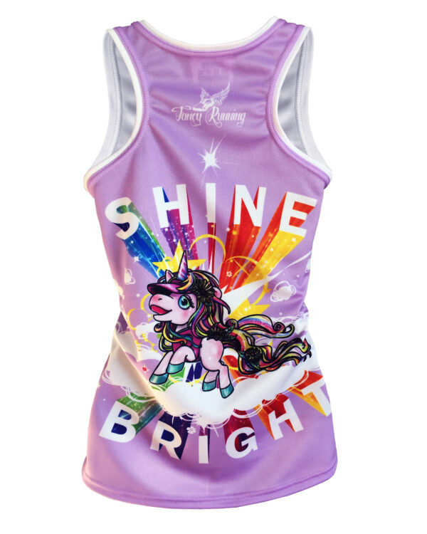 Shine Bright – Unicorn Running Vest | Fancy Running